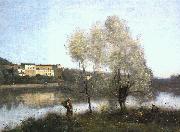  Jean Baptiste Camille  Corot Ville d'Avray painting
